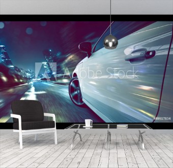 Picture of Car at Night